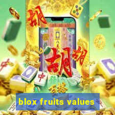 blox fruits values